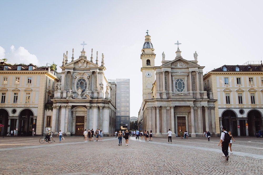 Piazza San Carlo, em Turim