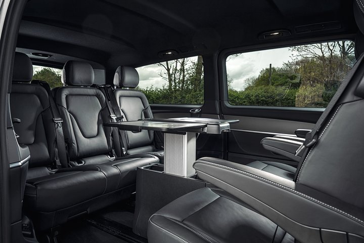 Interior de van executiva