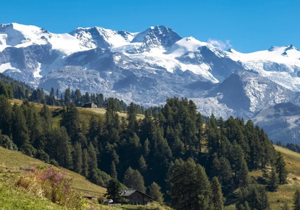 Champoluc no Vale d'Aosta